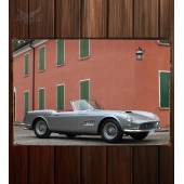 Металлическая табличка Ferrari 250 GT Cabriolet Pinin Farina 258
